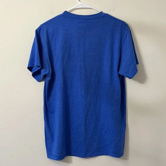 Superman Blue Graphic Tee Shirt Size M - Picture 3 of 4